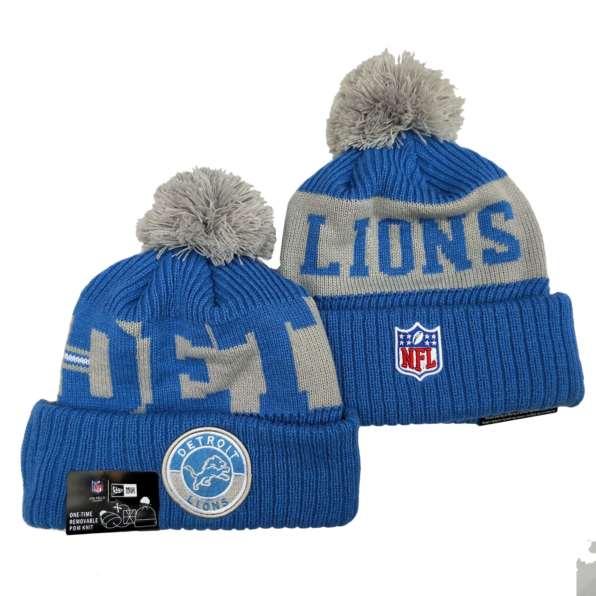 Detroit Lions Knit Hats 040